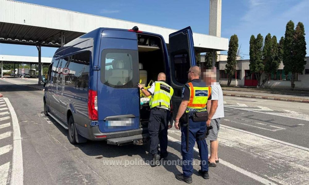 FOTO. Au căutat migranți pe drumurile sătmărene ce duc către granița cu Ungaria. Acțiune a Poliției de Frontieră