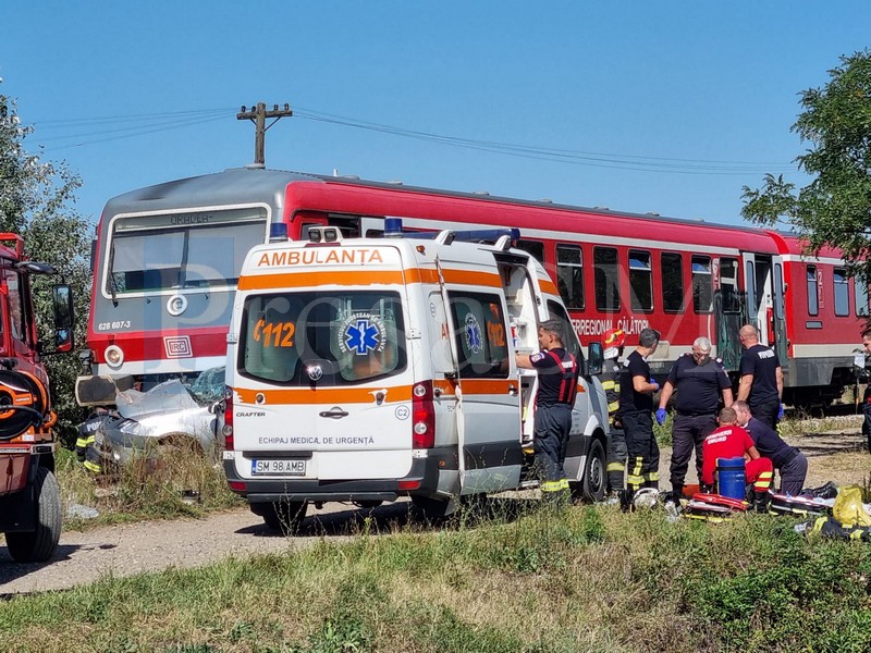 FOTO/VIDEO. A murit și sătmăreanca implicată în accidentul feroviar din Satu Mare