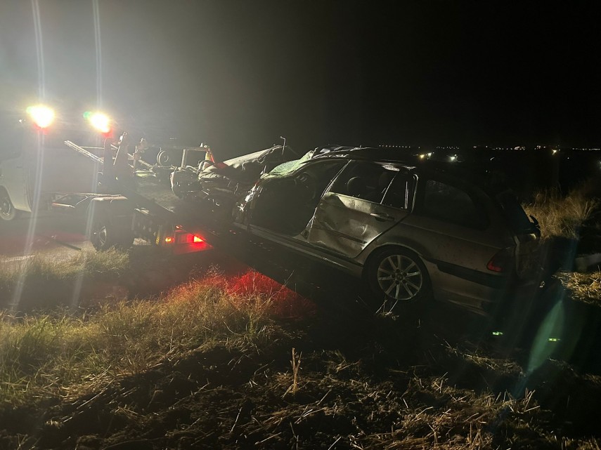 Doi soți au murit într-un accident teribil produs în această seară, în județul vecin