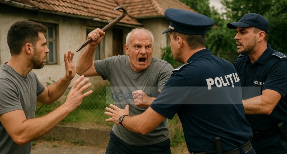Dragoste de frate, în Satu Mare! Bătut cu ranga, a vrut să îi scoată ochii, dar l-a iertat