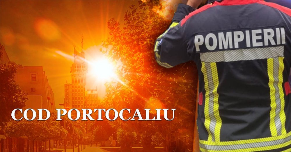 Satu Mare sub Cod Portocaliu! Avertismentele pompierilor sătmăreni