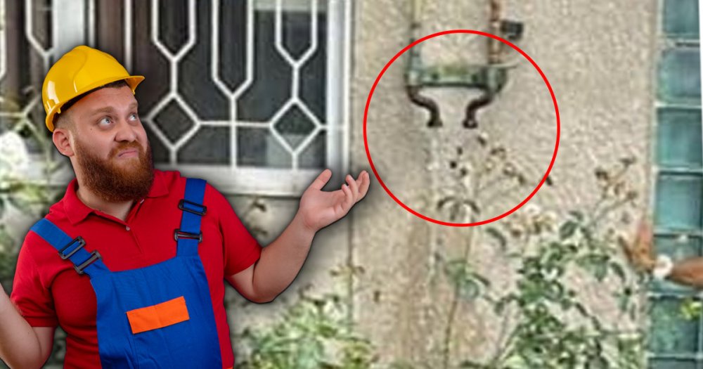 FOTO. Se întâmplă în România. Performanță uluitoare a unui „Dorel”. Acum curge apă pe țeava de gaz