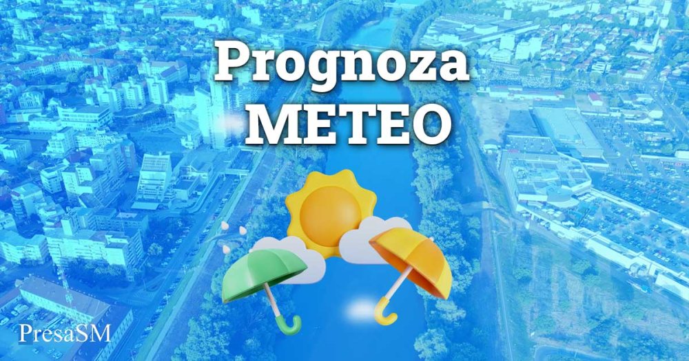 Prognoza meteo pentru următoarele două săptămâni. Când scad temperaturile la Satu Mare și când revin ploile