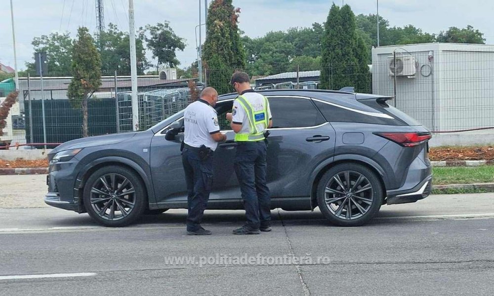 Frontieriștii sătmăreni i-au făcut dosar penal. Totul din cauza plăcuțelor de Germania