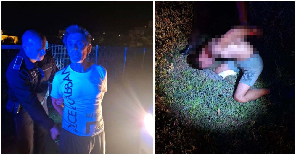 FOTO. Scandal cu pumni și topor în municipiul Satu Mare. Polițiștii locali au încătușat doi bărbați