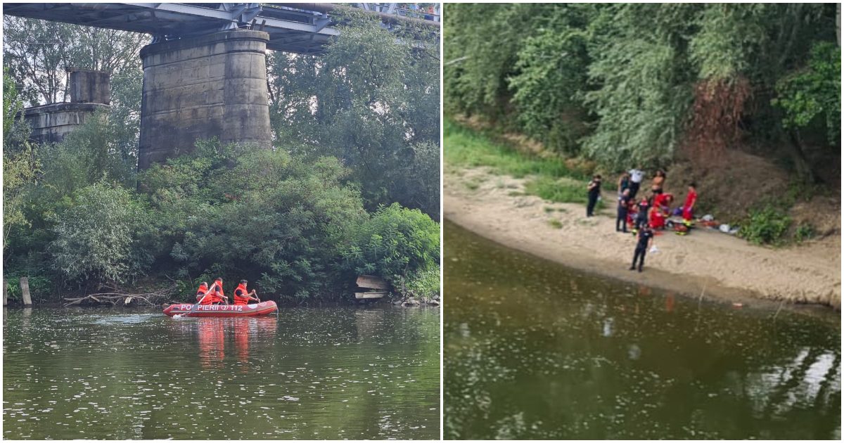 FOTO. Sătmărean salvat de la moarte din râul Someș! Era inconștient