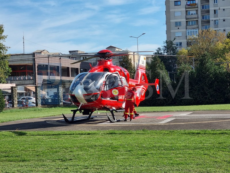 Nou-născut în stare gravă. Elicopterul SMURD chemat la Satu Mare