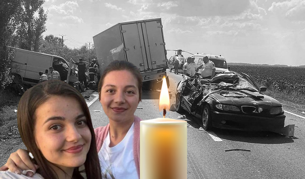 FOTO. Două surori și un bărbat au murit în urma unui tragic accident produs în vestul României 