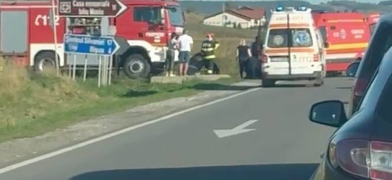 Accident și blocaj pe DN1F, Satu Mare-Zalău. Multiple victime