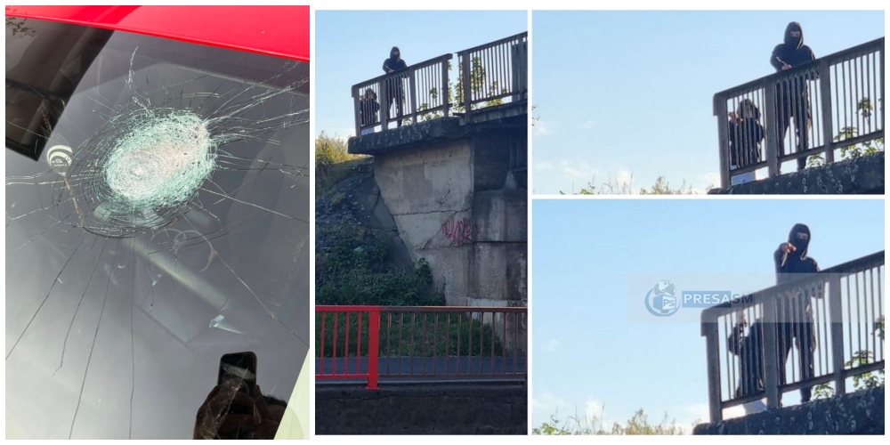 FOTO. De unde sunt huliganii care au spart parbrizele mașinilor pe B-dul Goga