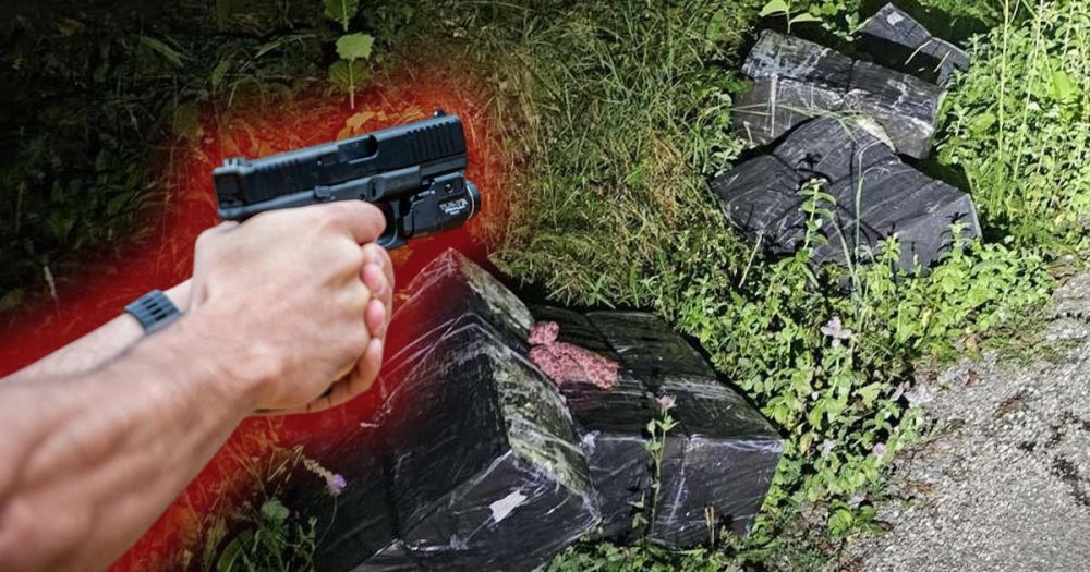 FOTO. Urmărire cu focuri de armă în județul vecin. Contrabandiștii s-au aruncat în râu ca să scape