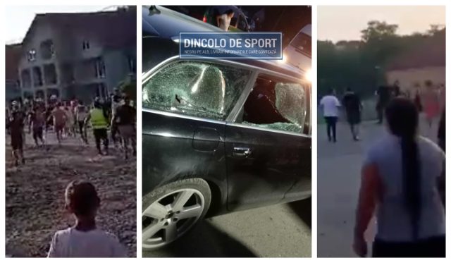 FOTO. Zeci de sătmăreni s-au bătut în fața școlii, cu bâte, pumni și picioare. Șapte au ajuns în fața judecătorilor