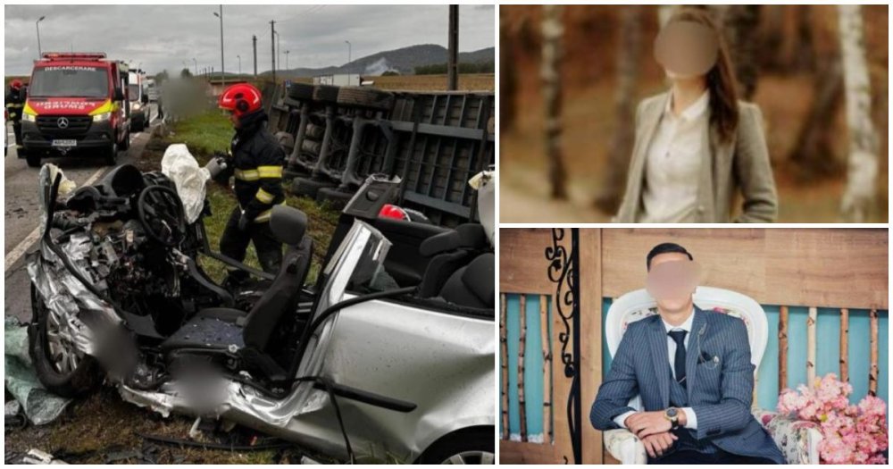 FOTO. Cine sunt cei doi tineri din județul vecin, spulberați de TIR în drum spre facultate