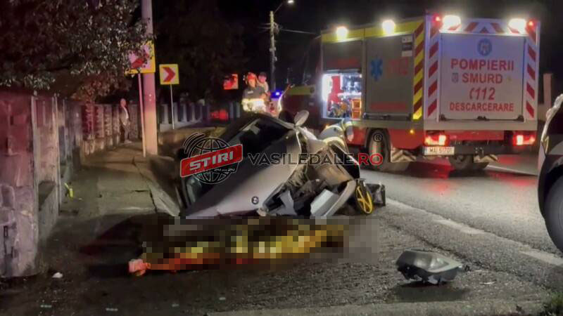 FOTO/VIDEO. Tragedie în județul vecin. O șoferiță și-a pierdut viața