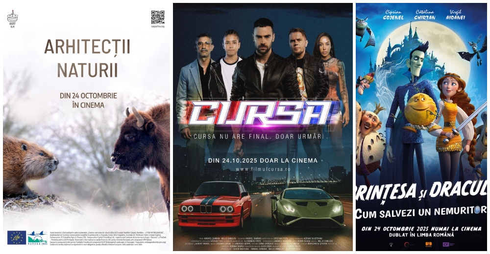 Cele mai noi filme se văd la Cineplexx, în incinta Shopping City