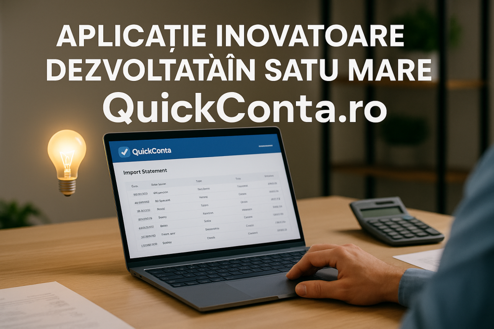 QuickConta – aplicația creată la Satu Mare care reduce munca cu contabilitatea MASIV!