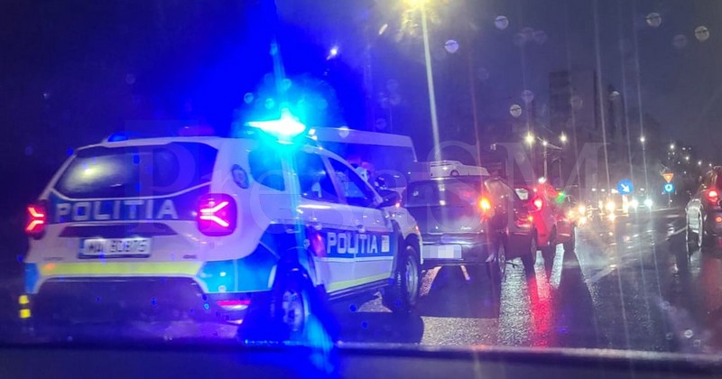 FOTO. Accident rutier pe Drumul Careiului, în zona Lidl. Un începător găsit vinovat