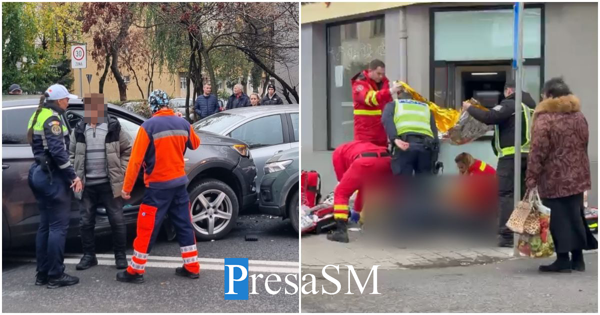 FOTO/VIDEO. A murit șoferul care a provocat accidentul cu 4 mașini din Micro 17