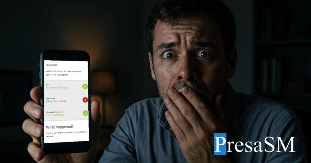 Mai multe site-uri locale, naționale și internaționale nu pot fi accesate