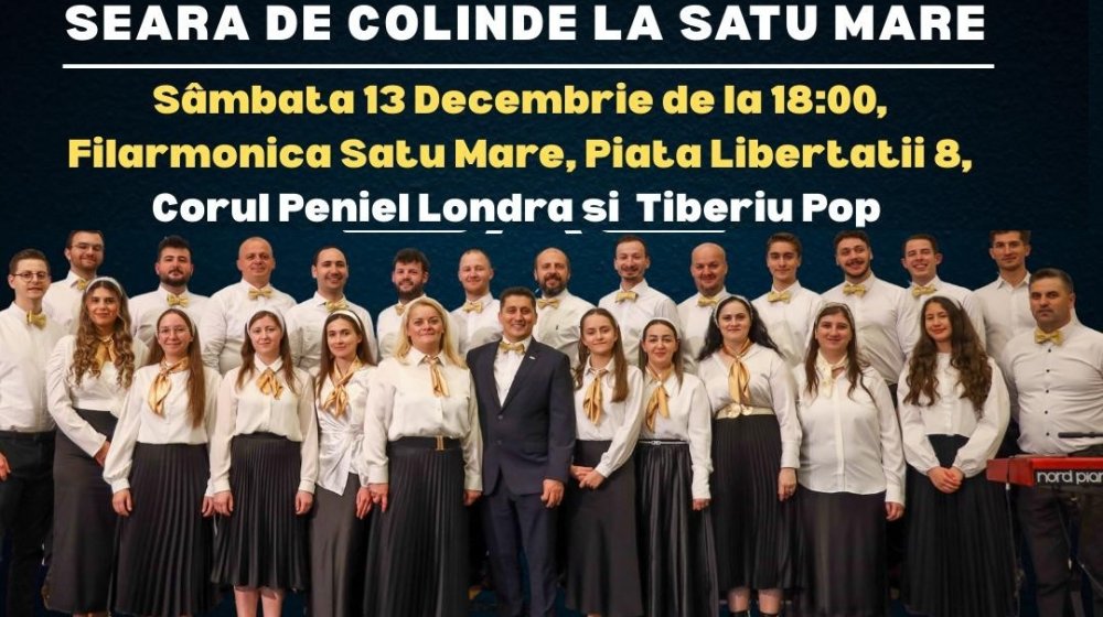 Seară de colinde la Filarmonica Dinu Lipatti, Satu Mare. Diaspora vine cu colindul