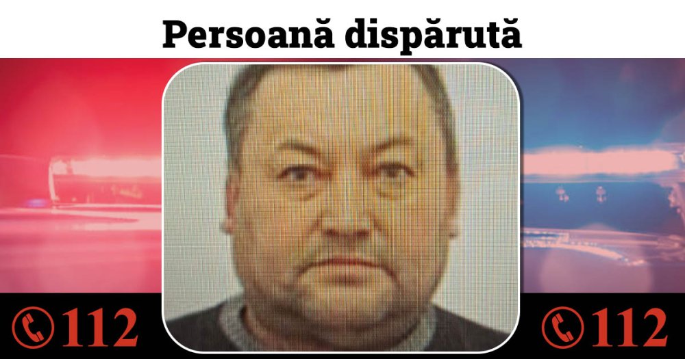 Sătmărean dat dispărut. Familia și polițiștii vă cer ajutorul