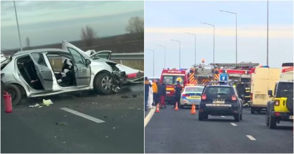 VIDEO. Accident mortal în județul vecin. Coliziune pe drumul expres. O femeie și-a pierdut viața