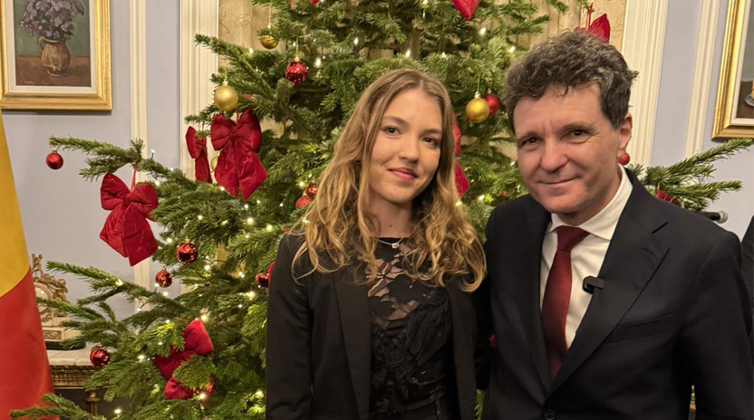 FOTO. O sătmăreancă, prezentă la întâlnirea lui Nicuşor Dan cu românii de la Londra