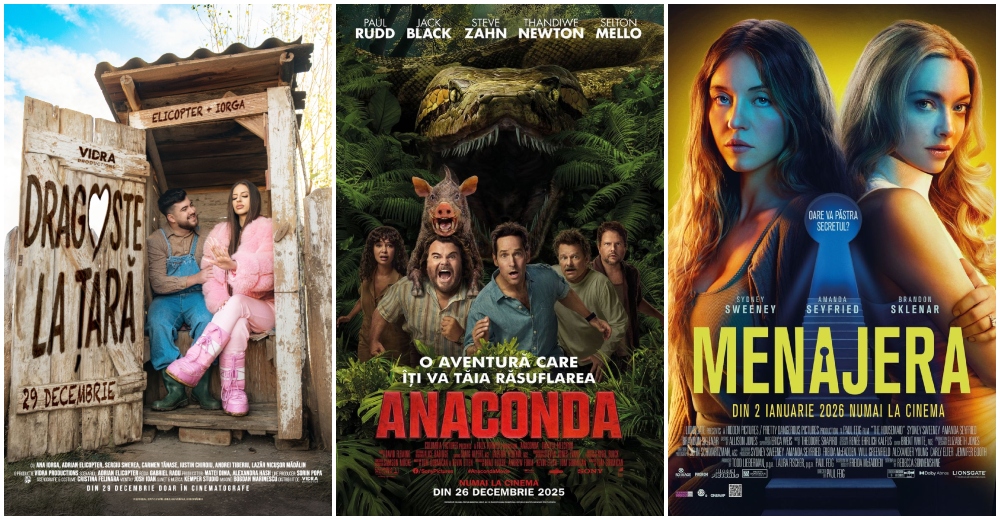 Cele mai noi filme le vedeți la Cineplexx. În incinta Shopping City Satu Mare