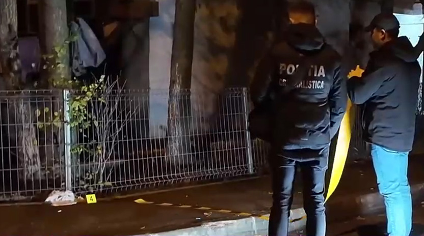 FOTO. Crimă cumplită în țară. Tată a trei copii, ucis de un pensionar chiar sub ochii soției