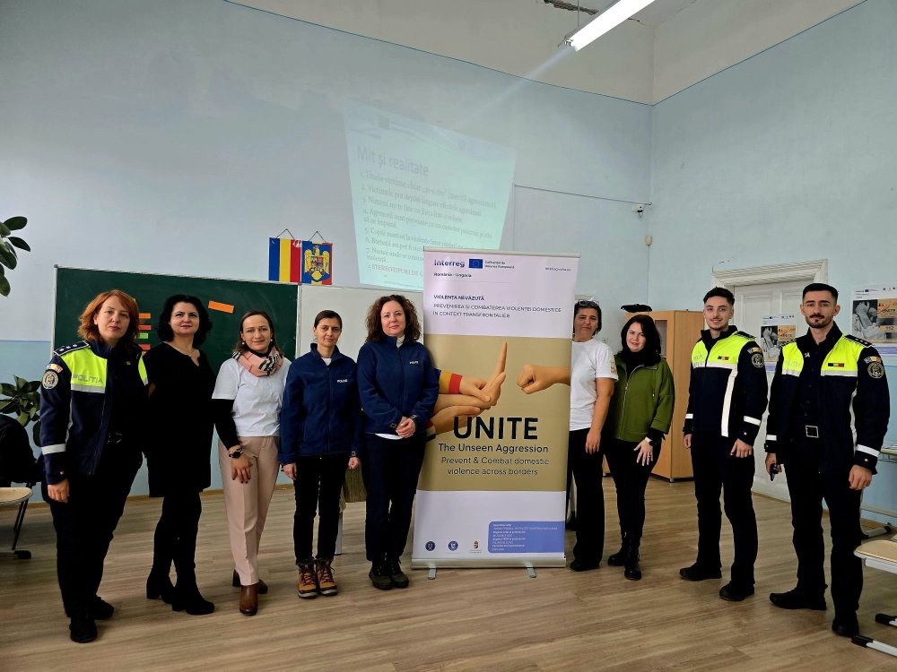 Proiectul UNITE ajunge la Penitenciarul Satu Mare  „Respectul este libertate. Violența este lanț”