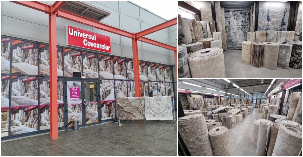 FOTO. Super oferte la cel mai mare showroom de covoare din Satu Mare, în parcarea Auchan