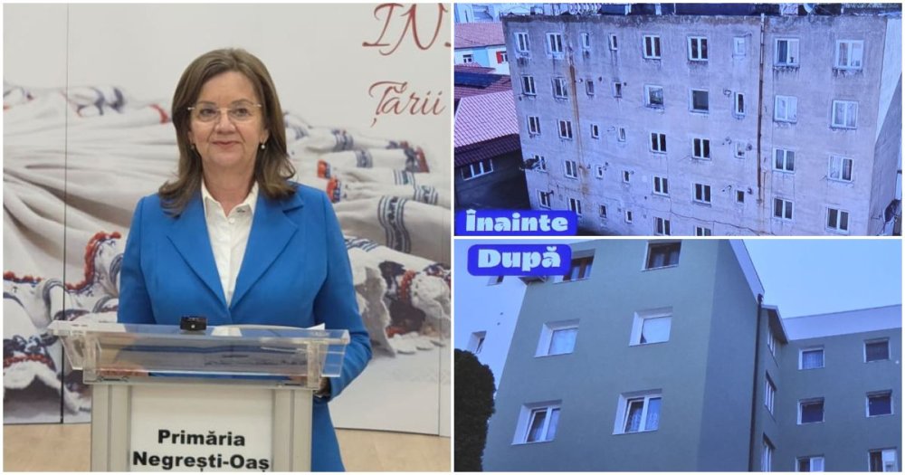 FOTO. Cartierele din Negrești-Oaș, schimbate la față. Investiție de milioane în zece blocuri. Urmează altele zece