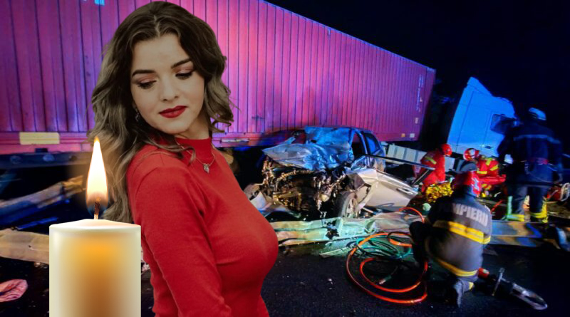 FOTO/VIDEO. Povestea tragică a Corinei, care a murit după impactul dintre o mașină și un TIR