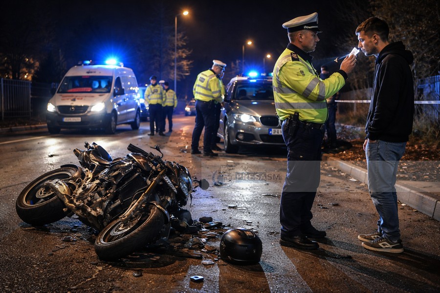 Accident în județul Satu Mare. Doi adolescenți au ajuns la spital