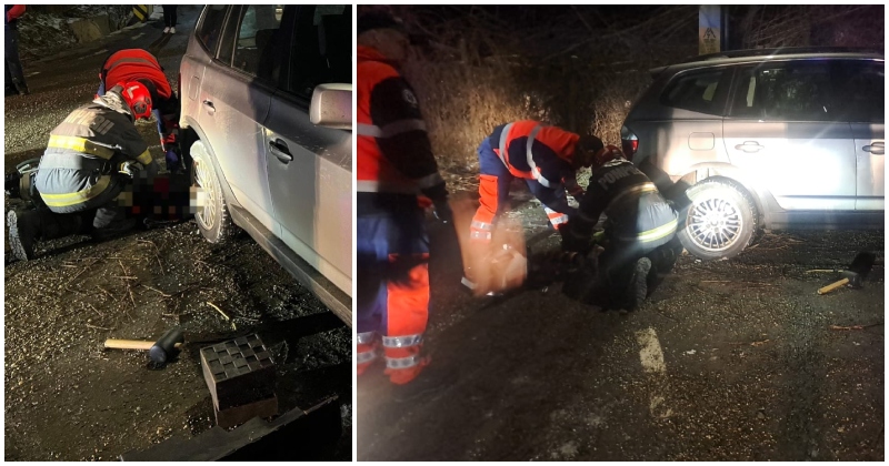 FOTO. Sfârșit tragic pentru o învățătoarei: a murit prinsă sub roțile propriei mașini, neasigurate