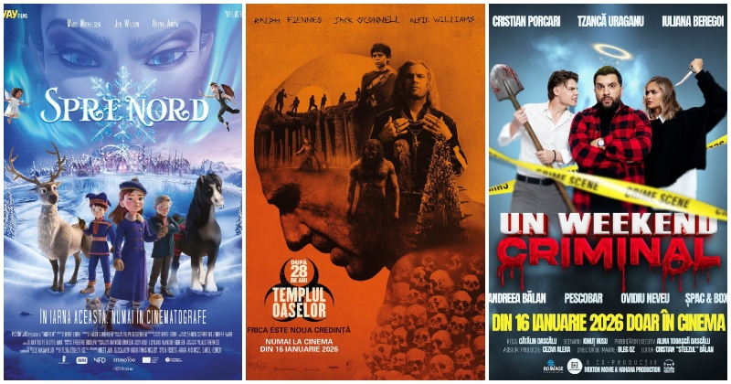 Cele mai noi filme se văd la Cineplexx. În incinta Shopping City Satu Mare