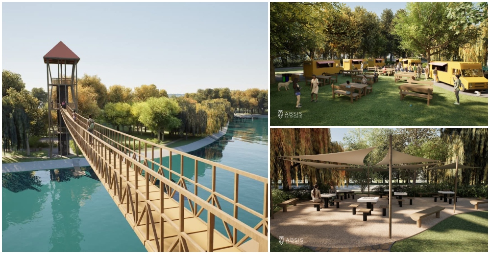 FOTOGALERIE. Cinematograf în aer liber, parc de aventură și restaurante în municipiul Satu Mare