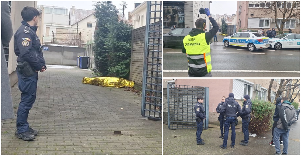 FOTO. Tată şi fiu au ales să moară împreună. S-au aruncat de la etajul 10 al unui bloc din Arad