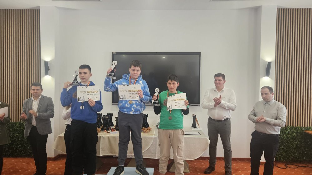 FOTO. Performanță de excepție la șah pentru sătmăreanul Stana Rareș 