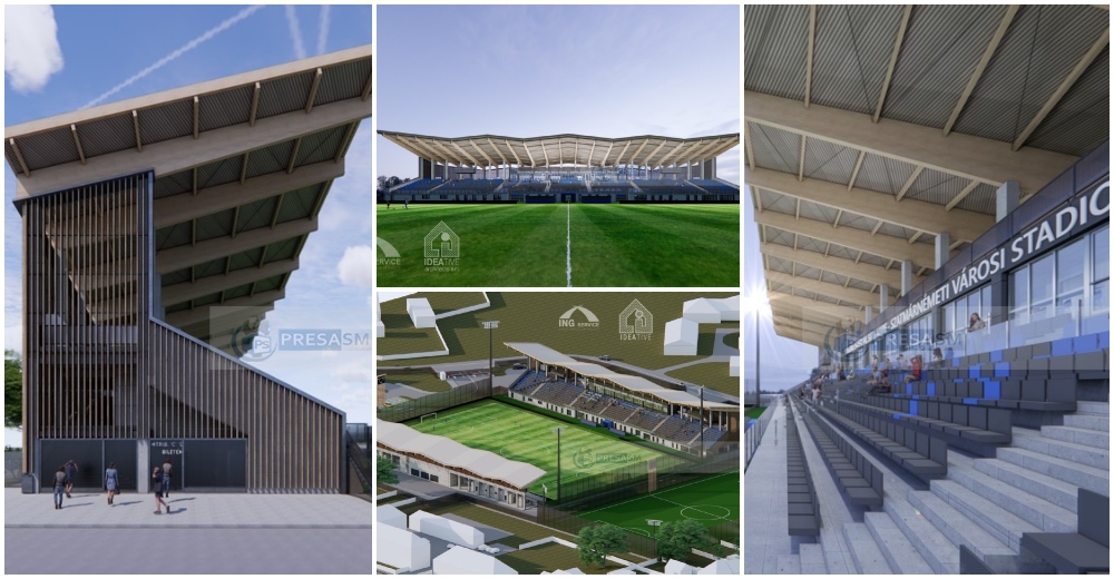 FOTO. Licitația pentru stadionul de milioane al Sătmarului, suspendată la cererea Strabag