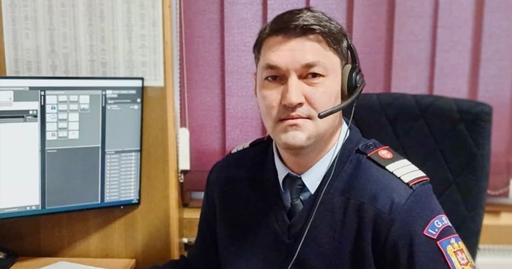 FOTO. Ce înseamnă să lucrezi la 112. Un pompier sătmărean povestește apelul care i-a marcat cariera