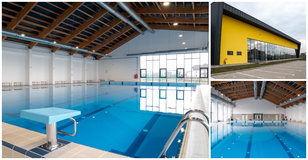 FOTO/VIDEO. Orar și prețuri la cel mai nou și modern bazin acoperit din județul Satu Mare
