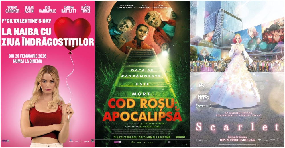 Cele mai noi filme se văd la Cineplexx, în incinta Shopping City Satu Mare