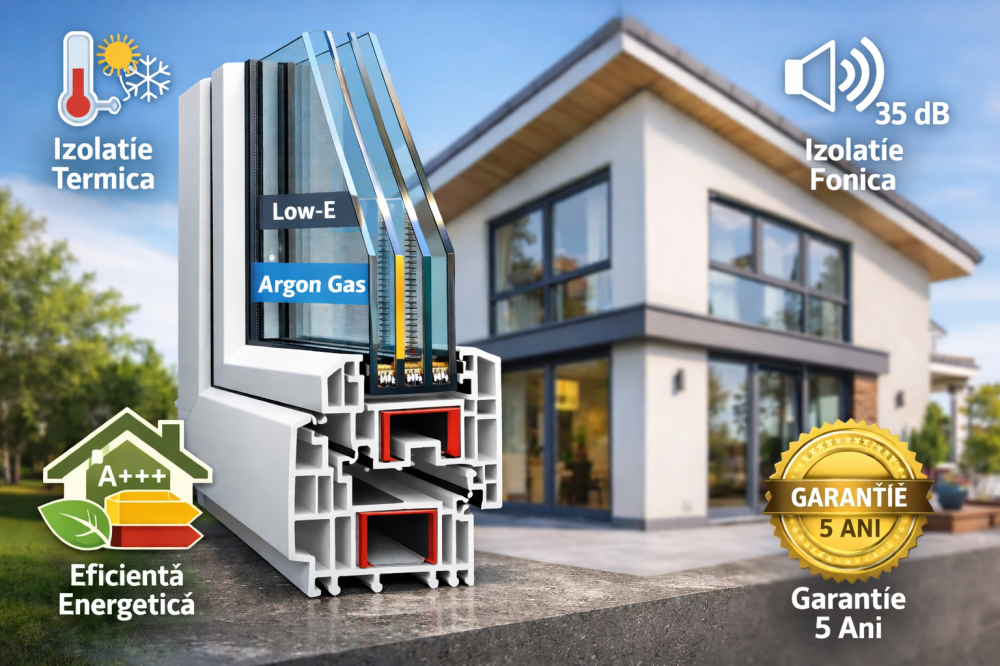 Ce contează atunci când alegi ferestre termopan din PVC