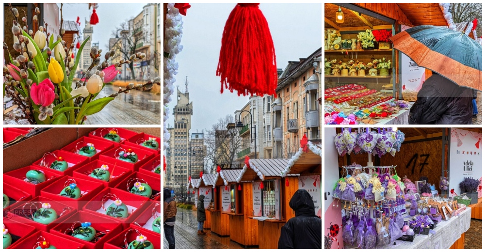 FOTO/VIDEO. Târgul de Mărțișor s-a deschis la Satu Mare. Spectacol de culori și cadouri diversificate