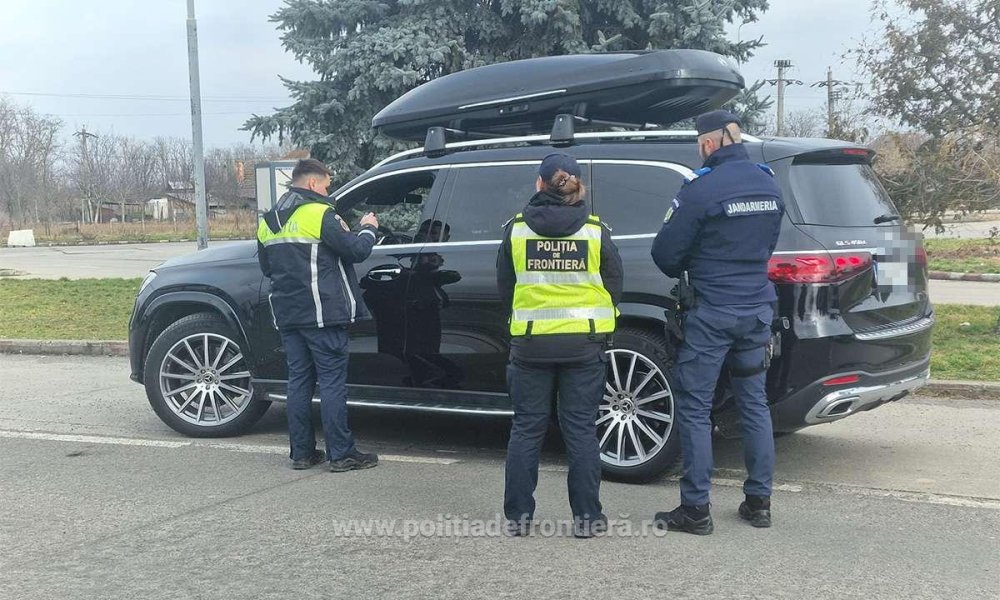 Frontieriștii l-au tras pe dreapta pe centura Sătmarului. Acum are de dat explicații în fața polițiștilor