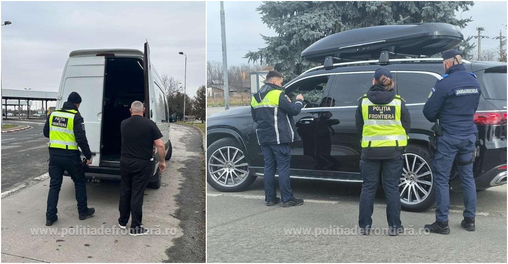FOTO. Controale de amploare în mai multe zone de frontieră din județul Satu Mare