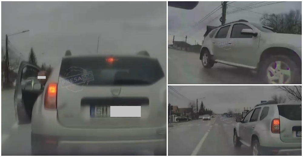 VIDEO. A fost identificat și amendat șoferul agresiv de pe B-dul Lucian Blaga