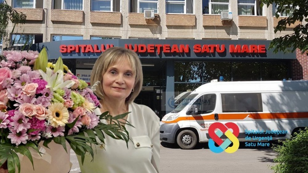 După 42 de ani dedicați pacienților, Filomena Muntean se retrage din activitate, de la Spitalul Județean Satu Mare
