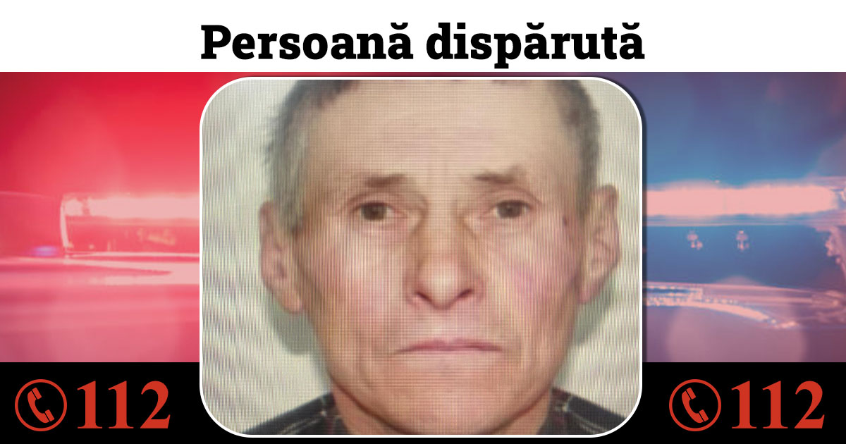 FOTO. Sătmărean dispărut! Poliția ne cere ajutorul, viața sa ar putea fi în pericol